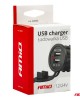 AMC-02854/AM - ΠΡΙΖΑ ΜΕ 2 ΘΥΡΕΣ USB 12/24V - 2x5V/2.1A Φ37mmX51mm MOD-04 AMIO ΠΡΙΖΑ ΜΕ 2 ΘΥΡΕΣ USB 12/24V - 2x5V/2.1A Φ37mmX51mm MOD-04 AMIO