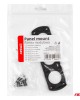 ΠΑΝΕΛ ΤΡΙΠΛΟ ΓΙΑ ΠΡΙΖΕΣ ΜΑΥΡΟ MOD-13 151x43x4,5 mm ΔΙΑΜΕΤΡΟ ΤΡΥΠΑΣ: 3cm AMIO
