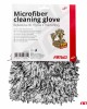 ΓΑΝΤΙ ΠΛΥΣΙΜΑΤΟΣ ΜΕ ΜΙΚΡΟΙΝΕΣ (MICROFIBER) 25x18cm 600g/sqm ΑΣΠΡΟ/ΜΑΥΡΟ AMIO - 1 Τεμ.