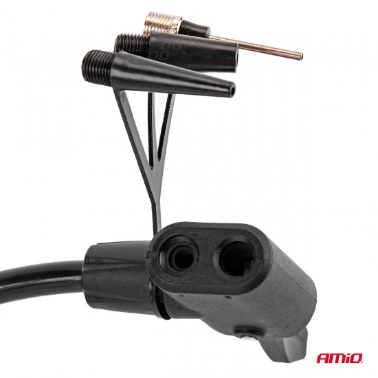 AMC-02894/AM - ΤΡΟΜΠΑ ΑΕΡΟΣ ΠΟΔΗΛΑΤΟΥ ΠΟΔΙΟΥ ΔΙΠΛΟ ΠΙΣΤΟΝΙ 2x45mm ΜΕΤΑΛΛΙΚΗ 160PSI ΜΕ ΜΑΝΟΜΕΤΡΟ PU07 ΤΡΟΜΠΑ ΑΕΡΟΣ ΠΟΔΗΛΑΤΟΥ ΠΟΔΙΟΥ ΔΙΠΛΟ ΠΙΣΤΟΝΙ 2x45mm ΜΕΤΑΛΛΙΚΗ 160PSI ΜΕ ΜΑΝΟΜΕΤΡΟ PU07