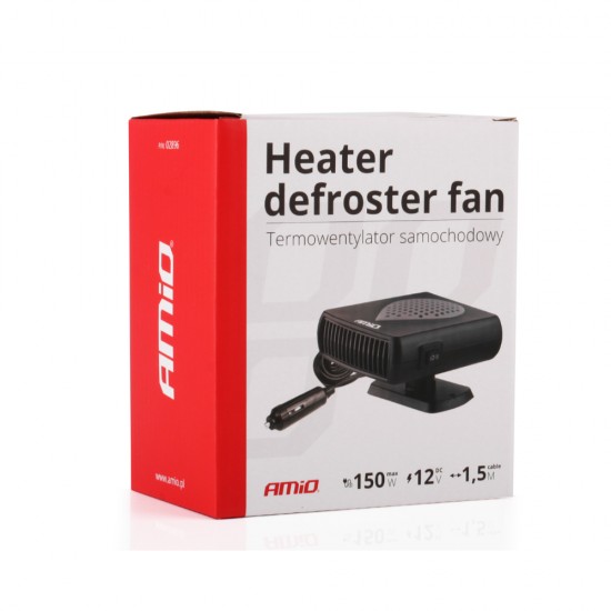 AMC-02896/AM - ΑΕΡΟΘΕΡΜΟ ΑΝΑΠΤΗΡΑ 12V - 150W (ΚΑΛΩΔΙΟ 150 cm) ΑMiO - 1 TEM. ΑΕΡΟΘΕΡΜΟ ΑΝΑΠΤΗΡΑ 12V - 150W (ΚΑΛΩΔΙΟ 150 cm) ΑMiO - 1 TEM.