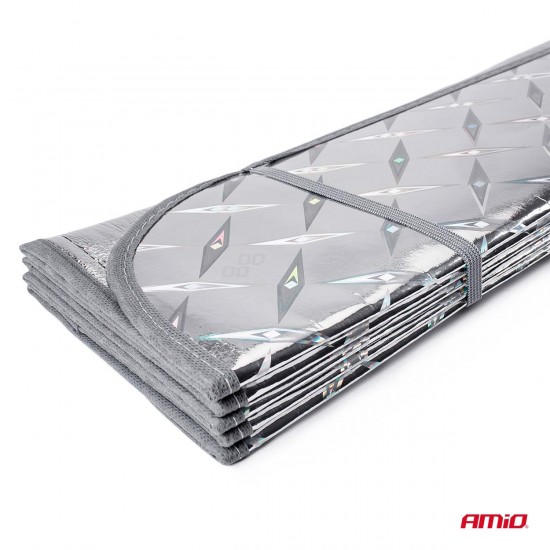 AMC-02907/AM - ΗΛΙΟΠΡΟΣΤΑΣΙΑ ΕΣΩΤΕΡΙΚΗ ΠΑΡΜΠΡΙΖ 130x60cm LASER ΑΜΙΟ - 1 ΤΕΜ. ΗΛΙΟΠΡΟΣΤΑΣΙΑ ΕΣΩΤΕΡΙΚΗ ΠΑΡΜΠΡΙΖ 130x60cm LASER ΑΜΙΟ - 1 ΤΕΜ.