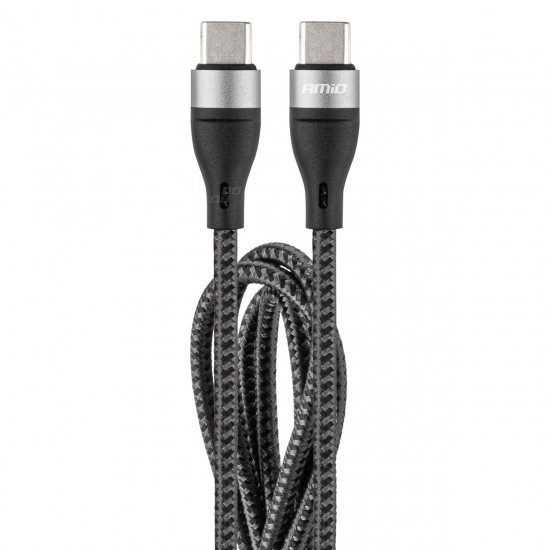 AMC-02930/AM - ΚΑΛΩΔΙΟ ΦΟΡΤΙΣΗΣ ΚΑΙ ΣΥΓΧΡΟΝΙΣΜΟΥ USB TYPE C 200cm 3.0A UC-18 AMIO - 1 ΤΕΜ. ΚΑΛΩΔΙΟ ΦΟΡΤΙΣΗΣ ΚΑΙ ΣΥΓΧΡΟΝΙΣΜΟΥ USB TYPE C 200cm 3.0A UC-18 AMIO - 1 ΤΕΜ.