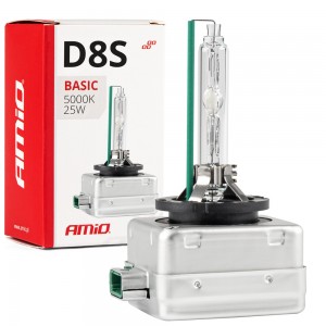 Amio - D8S 12V 45.000k 35W ΑΝΤΑΛΛΑΚΤΙΚΗ ΛΑΜΠΑ BASIC - 1 Τεμ. (02952/AM)