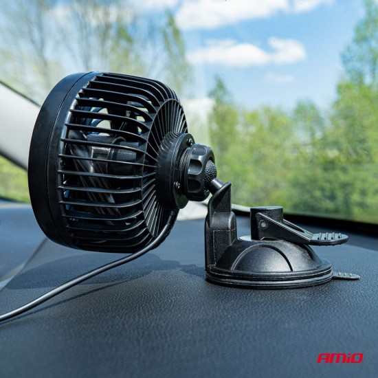 AMC-03001/AM - ΑΝΕΜΙΣΤΗΡΑΣ 12V 4,5'' (12,2cm) ΜΕ ΦΙΣ ΑΝΑΠΤΗΡΑ 2 ΤΑΧΥΤΗΤΩΝ & ΒΕΝΤΟΥΖΑ PRO SERIES ΑMiO - 1 TEM. ΑΝΕΜΙΣΤΗΡΑΣ 12V 4,5'' (12,2cm) ΜΕ ΦΙΣ ΑΝΑΠΤΗΡΑ 2 ΤΑΧΥΤΗΤΩΝ & ΒΕΝΤΟΥΖΑ PRO SERIES ΑMiO - 1 TEM.