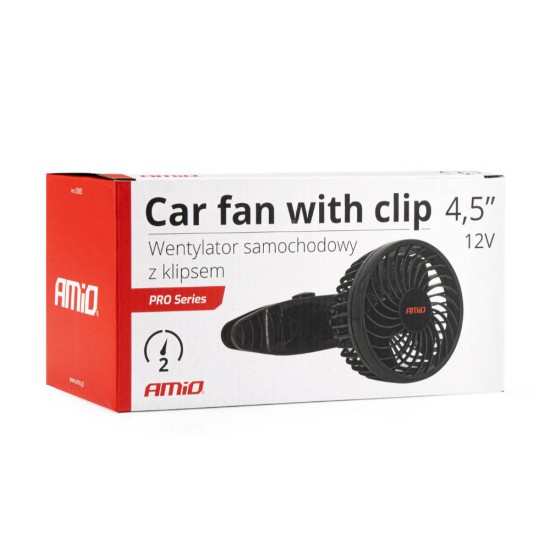 AMC-03005/AM - ΑΝΕΜΙΣΤΗΡΑΣ 12V 4,5'' (12,2cm) ΜΕ ΦΙΣ ΑΝΑΠΤΗΡΑ 2 ΤΑΧΥΤΗΤΩΝ & ΜΑΝΤΑΛΑΚΙ PRO SERIES ΑMiO - 1 TEM. ΑΝΕΜΙΣΤΗΡΑΣ 12V 4,5'' (12,2cm) ΜΕ ΦΙΣ ΑΝΑΠΤΗΡΑ 2 ΤΑΧΥΤΗΤΩΝ & ΜΑΝΤΑΛΑΚΙ PRO SERIES ΑMiO - 1 TEM.