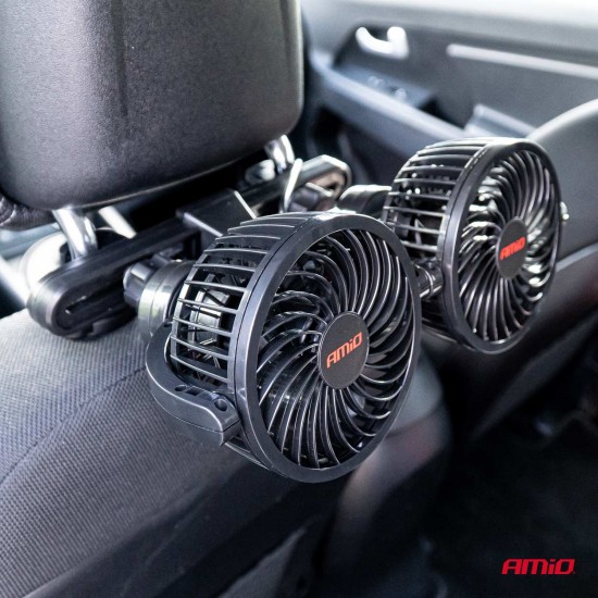 AMC-03008/AM - ΑΝΕΜΙΣΤΗΡΑΣ ΔΙΠΛΟΣ 12V 2χ4''(10,8cm) ΜΕ ΦΙΣ ΑΝΑΠΤΗΡΑ 2 ΤΑΧΥΤΗΤΩΝ & ΣΤΗΡΙΞΗ ΣΤΟ ΠΡΟΣΚΕΦΑΛΟ ΑMiO - 1 TEM. ΑΝΕΜΙΣΤΗΡΑΣ ΔΙΠΛΟΣ 12V 2χ4''(10,8cm) ΜΕ ΦΙΣ ΑΝΑΠΤΗΡΑ 2 ΤΑΧΥΤΗΤΩΝ & ΣΤΗΡΙΞΗ ΣΤΟ ΠΡΟΣΚΕΦΑΛΟ ΑMiO - 1 TEM.
