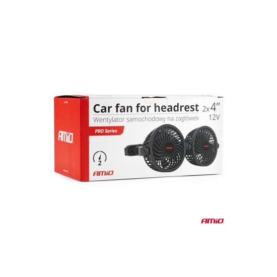 AMC-03008/AM - ΑΝΕΜΙΣΤΗΡΑΣ ΔΙΠΛΟΣ 12V 2χ4''(10,8cm) ΜΕ ΦΙΣ ΑΝΑΠΤΗΡΑ 2 ΤΑΧΥΤΗΤΩΝ & ΣΤΗΡΙΞΗ ΣΤΟ ΠΡΟΣΚΕΦΑΛΟ ΑMiO - 1 TEM. ΑΝΕΜΙΣΤΗΡΑΣ ΔΙΠΛΟΣ 12V 2χ4''(10,8cm) ΜΕ ΦΙΣ ΑΝΑΠΤΗΡΑ 2 ΤΑΧΥΤΗΤΩΝ & ΣΤΗΡΙΞΗ ΣΤΟ ΠΡΟΣΚΕΦΑΛΟ ΑMiO - 1 TEM.