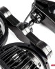 ΑΝΕΜΙΣΤΗΡΑΣ ΔΙΠΛΟΣ 12V 2χ4''(10,8cm) ΜΕ ΦΙΣ ΑΝΑΠΤΗΡΑ/2 ΤΑΧΥΤΗΤΩΝ/ ΜΕ ΜΑΝΤΑΛΑΚΙ PRO SERIES ΑMiO - 1 TEM.