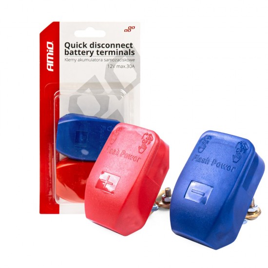 AMC-03020/AM - ΠΟΛΟΙ ΜΠΑΤΑΡΙΑΣ 12/24V ΤΑΧΕΙΑΣ ΑΠΟΣΥΝΔΕΣΗΣ ΜΠΛΕ/ΚΟΚΚΙΝΟ ΑMiO - 2 TEM. ΠΟΛΟΙ ΜΠΑΤΑΡΙΑΣ 12/24V ΤΑΧΕΙΑΣ ΑΠΟΣΥΝΔΕΣΗΣ ΜΠΛΕ/ΚΟΚΚΙΝΟ ΑMiO - 2 TEM.