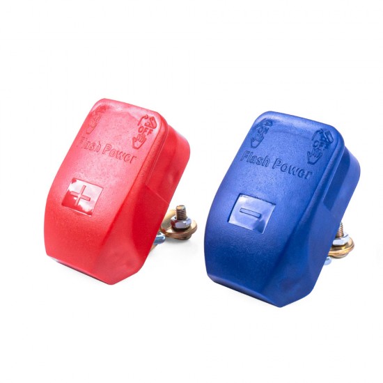 AMC-03020/AM - ΠΟΛΟΙ ΜΠΑΤΑΡΙΑΣ 12/24V ΤΑΧΕΙΑΣ ΑΠΟΣΥΝΔΕΣΗΣ ΜΠΛΕ/ΚΟΚΚΙΝΟ ΑMiO - 2 TEM. ΠΟΛΟΙ ΜΠΑΤΑΡΙΑΣ 12/24V ΤΑΧΕΙΑΣ ΑΠΟΣΥΝΔΕΣΗΣ ΜΠΛΕ/ΚΟΚΚΙΝΟ ΑMiO - 2 TEM.
