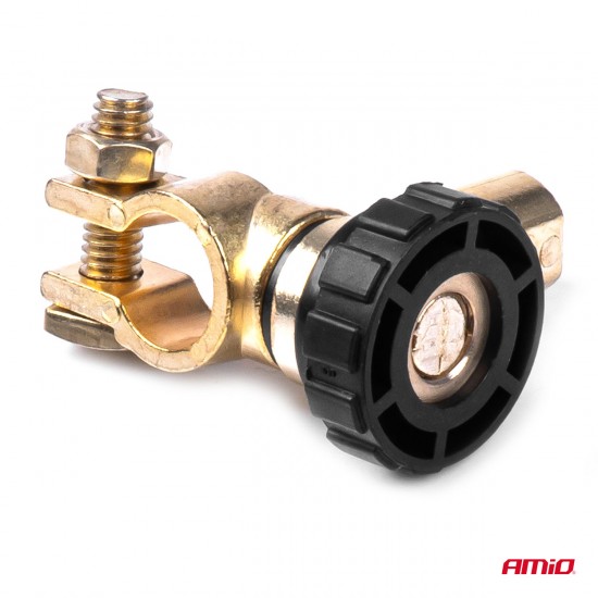 AMC-03021/AM - ΠΟΛΟΣ ΑΣΦΑΛΕΙΑΣ ΜΠΑΤΑΡΙΑΣ QUICK REALEASE ΤΑΧΕΙΑΣ ΑΠΟΔΕΣΜΕΥΣΗΣ (ΑΚΡΟΔΕΚΤΗΣ) max300A ΑMiO - 1 TEM. ΠΟΛΟΣ ΑΣΦΑΛΕΙΑΣ ΜΠΑΤΑΡΙΑΣ QUICK REALEASE ΤΑΧΕΙΑΣ ΑΠΟΔΕΣΜΕΥΣΗΣ (ΑΚΡΟΔΕΚΤΗΣ) max300A ΑMiO - 1 TEM.