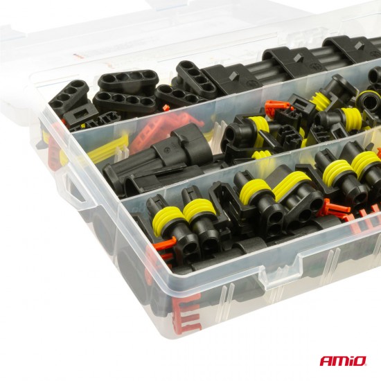 AMC-03035/AM - ΦΙΣ & ΒΥΣΜΑΤΑ ΚΑΛΩΔΙΩΝ 6 ΤΥΠΩΝ 12/24V ΑΡΣΕΝΙΚΑ ΚΑΙ ΘΗΛΥΚΑ ΣΕΤ ΑΜΙΟ - 352 ΤΕΜ. ΦΙΣ & ΒΥΣΜΑΤΑ ΚΑΛΩΔΙΩΝ 6 ΤΥΠΩΝ 12/24V ΑΡΣΕΝΙΚΑ ΚΑΙ ΘΗΛΥΚΑ ΣΕΤ ΑΜΙΟ - 352 ΤΕΜ.