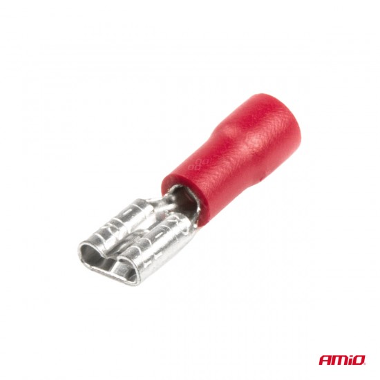 AMC-03061/AM - ΦΙΣΑΚΙΑ ΘΗΛΥΚΑ ΚΟΚΚΙΝΑ FDD1 1,25-187 /10A/ 5,6mm ΑΜΟ - 10 ΤΕΜ. ΦΙΣΑΚΙΑ ΘΗΛΥΚΑ ΚΟΚΚΙΝΑ FDD1 1,25-187 /10A/ 5,6mm ΑΜΟ - 10 ΤΕΜ.