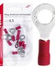 AMC-03078/AM - ΦΙΣΑΚΙΑ ΔΑΧΤΥΛΙΔΙ ΚΟΚΚΙΝΑ RV1.25-6 / 6.5mm ΑΜΙΟ - 10 ΤΕΜ. ΦΙΣΑΚΙΑ ΔΑΧΤΥΛΙΔΙ ΚΟΚΚΙΝΑ RV1.25-6 / 6.5mm ΑΜΙΟ - 10 ΤΕΜ.