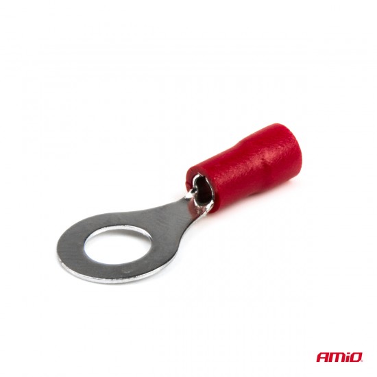 AMC-03078/AM - ΦΙΣΑΚΙΑ ΔΑΧΤΥΛΙΔΙ ΚΟΚΚΙΝΑ RV1.25-6 / 6.5mm ΑΜΙΟ - 10 ΤΕΜ. ΦΙΣΑΚΙΑ ΔΑΧΤΥΛΙΔΙ ΚΟΚΚΙΝΑ RV1.25-6 / 6.5mm ΑΜΙΟ - 10 ΤΕΜ.