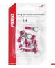 AMC-03079/AM - ΦΙΣΑΚΙΑ ΔΑΧΤΥΛΙΔΙ ΚΟΚΚΙΝΑ RV1.25-8 / 8.4mm ΑΜΙΟ - 10 ΤΕΜ. ΦΙΣΑΚΙΑ ΔΑΧΤΥΛΙΔΙ ΚΟΚΚΙΝΑ RV1.25-8 / 8.4mm ΑΜΙΟ - 10 ΤΕΜ.