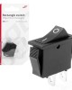 ΔΙΑΚΟΠΤΗΣ ON/OFF  2 ΕΠΑΦΩΝ 12V 20A 10mm x 26mm ΜΑΥΡΟΣ  ΑΜΙΟ - 1 ΤΕΜ.