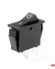 ΔΙΑΚΟΠΤΗΣ ON/OFF  2 ΕΠΑΦΩΝ 12V 20A 10mm x 26mm ΜΑΥΡΟΣ  ΑΜΙΟ - 1 ΤΕΜ.