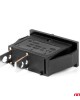 ΔΙΑΚΟΠΤΗΣ ON/OFF  2 ΕΠΑΦΩΝ 12V 20A 10mm x 26mm ΜΑΥΡΟΣ  ΑΜΙΟ - 1 ΤΕΜ.