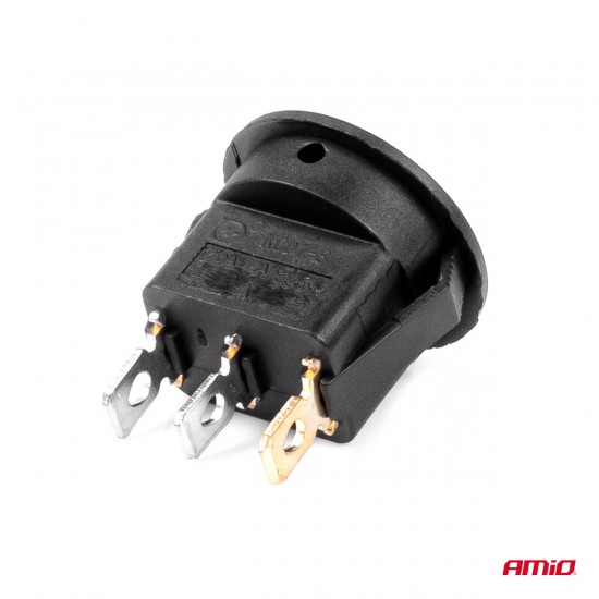 AMC-03084/AM - ΔΙΑΚΟΠΤΗΣ ON/OFF 3 ΕΠΑΦΩΝ 12/24V ΣΤΡΟΓΓΥΛΟΣ ΠΡΑΣΙΝΟΣ ΦΩΤΙΣΜΟΣ ΑΜΙΟ - 1 ΤΕΜ. ΔΙΑΚΟΠΤΗΣ ON/OFF 3 ΕΠΑΦΩΝ 12/24V ΣΤΡΟΓΓΥΛΟΣ ΠΡΑΣΙΝΟΣ ΦΩΤΙΣΜΟΣ ΑΜΙΟ - 1 ΤΕΜ.