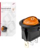 AMC-03085/AM - ΔΙΑΚΟΠΤΗΣ ON/OFF 3 ΕΠΑΦΩΝ 12/24V 20A ΣΤΡΟΓΓΥΛΟΣ ΜΕ ΚΙΤΡΙΝΟ ΦΩΤΙΣΜΟ ΑΜΙΟ - 1 ΤΕΜ. ΔΙΑΚΟΠΤΗΣ ON/OFF 3 ΕΠΑΦΩΝ 12/24V 20A ΣΤΡΟΓΓΥΛΟΣ ΜΕ ΚΙΤΡΙΝΟ ΦΩΤΙΣΜΟ ΑΜΙΟ - 1 ΤΕΜ.