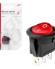 AMC-03086/AM - ΔΙΑΚΟΠΤΗΣ ON/OFF 3 ΕΠΑΦΩΝ 12/24V 20A ΣΤΡΟΓΓΥΛΟΣ ΜΕ ΚΟΚΚΙΝΟ ΦΩΤΙΣΜΟ ΑΜΙΟ - 1 ΤΕΜ. ΔΙΑΚΟΠΤΗΣ ON/OFF 3 ΕΠΑΦΩΝ 12/24V 20A ΣΤΡΟΓΓΥΛΟΣ ΜΕ ΚΟΚΚΙΝΟ ΦΩΤΙΣΜΟ ΑΜΙΟ - 1 ΤΕΜ.