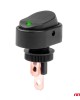 ΔΙΑΚΟΠΤΗΣ ON/OFF  3 ΕΠΑΦΩΝ ΜΕ LED ΠΡΑΣΙΝΟ 12/24V Φ12mm 30A ΜΕ ΣΠΕΙΡΩΜΑ ΟΒΑΛ ΑΜΙΟ - 1 ΤΕΜ.