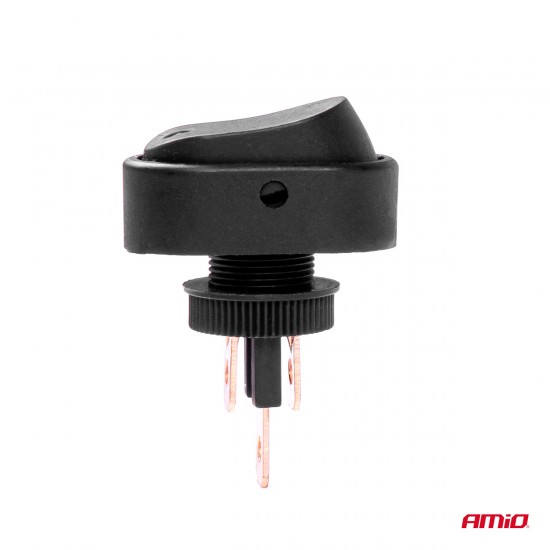AMC-03088/AM - ΔΙΑΚΟΠΤΗΣ ON/OFF 3 ΕΠΑΦΩΝ ΜΕ LED ΚΙΤΡΙΝΟ 12/24V Φ12mm 30A ΜΕ ΣΠΕΙΡΩΜΑ ΟΒΑΛ ΑΜΙΟ - 1 ΤΕΜ. ΔΙΑΚΟΠΤΗΣ ON/OFF 3 ΕΠΑΦΩΝ ΜΕ LED ΚΙΤΡΙΝΟ 12/24V Φ12mm 30A ΜΕ ΣΠΕΙΡΩΜΑ ΟΒΑΛ ΑΜΙΟ - 1 ΤΕΜ.