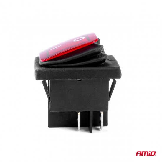 AMC-03092/AM - ΔΙΑΚΟΠΤΗΣ ON/OFF 4 ΕΠΑΦΩΝ 20A 12/24V ΚΟΚΚΙΝΟΣ ΦΩΤΙΣΜΟΣ ΟΡΘΟΓΩΝΙΟΣ ΑΜΙΟ - 1 ΤΕΜ. ΔΙΑΚΟΠΤΗΣ ON/OFF 4 ΕΠΑΦΩΝ 20A 12/24V ΚΟΚΚΙΝΟΣ ΦΩΤΙΣΜΟΣ ΟΡΘΟΓΩΝΙΟΣ ΑΜΙΟ - 1 ΤΕΜ.