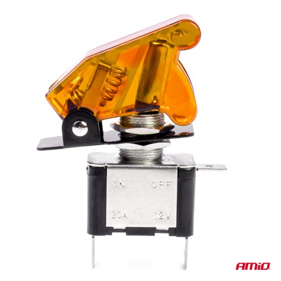 AMC-03094/AM - ΔΙΑΚΟΠΤΗΣ ΑΕΡΟΠΟΡΙΚΟΥ ΤΥΠΟΥ 2 ΘΕΣΕΩΝ ΜΕ ΠΟΡΤΟΚΑΛΙ ΚΑΠΑΚΙ & ΦΩΣ LED 12-24V ΑMiO - 1 TEM. ΔΙΑΚΟΠΤΗΣ ΑΕΡΟΠΟΡΙΚΟΥ ΤΥΠΟΥ 2 ΘΕΣΕΩΝ ΜΕ ΠΟΡΤΟΚΑΛΙ ΚΑΠΑΚΙ & ΦΩΣ LED 12-24V ΑMiO - 1 TEM.