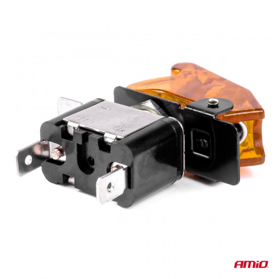 AMC-03094/AM - ΔΙΑΚΟΠΤΗΣ ΑΕΡΟΠΟΡΙΚΟΥ ΤΥΠΟΥ 2 ΘΕΣΕΩΝ ΜΕ ΠΟΡΤΟΚΑΛΙ ΚΑΠΑΚΙ & ΦΩΣ LED 12-24V ΑMiO - 1 TEM. ΔΙΑΚΟΠΤΗΣ ΑΕΡΟΠΟΡΙΚΟΥ ΤΥΠΟΥ 2 ΘΕΣΕΩΝ ΜΕ ΠΟΡΤΟΚΑΛΙ ΚΑΠΑΚΙ & ΦΩΣ LED 12-24V ΑMiO - 1 TEM.