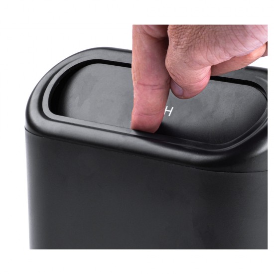 AMC-03235/AM - ΚΑΔΟΣ ΑΠΟΡΡΙΜΜΑΤΩΝ ΑΥΤΟΚΙΝΗΤΟΥ ΜΕ ΚΑΠΑΚΙ PUSH-BUTTON ΜΑΥΡΟ 155x65x140mm ΑMiO - 1 TEM. ΚΑΔΟΣ ΑΠΟΡΡΙΜΜΑΤΩΝ ΑΥΤΟΚΙΝΗΤΟΥ ΜΕ ΚΑΠΑΚΙ PUSH-BUTTON ΜΑΥΡΟ 155x65x140mm ΑMiO - 1 TEM.