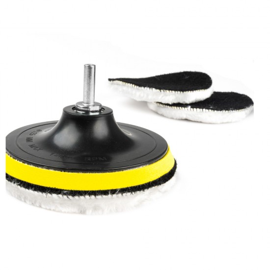 AMC-03236/AM - ΣΦΟΥΓΓΑΡΙΑ ΓΥΑΛΙΣΜΑΤΟΣ VELCRO ΜΕ ΔΙΣΚΟ ΤΡΙΒΕΙΟΥ ΓΙΑ ΔΡΑΠΑΝΑ 125mm ΚΑΙ ΑΝΤΑΠΤΟΡΑΣ Μ14 ΑMiO - 3 TEM. ΣΦΟΥΓΓΑΡΙΑ ΓΥΑΛΙΣΜΑΤΟΣ VELCRO ΜΕ ΔΙΣΚΟ ΤΡΙΒΕΙΟΥ ΓΙΑ ΔΡΑΠΑΝΑ 125mm ΚΑΙ ΑΝΤΑΠΤΟΡΑΣ Μ14 ΑMiO - 3 TEM.