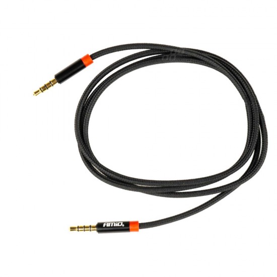 AMC-03269/AM - ΚΑΛΩΔΙΟ ΣΥΝΔΕΣΗΣ AUX MINI JACK>JACK 3,5mm 100cm ΑMiO - 1 TEM. ΚΑΛΩΔΙΟ ΣΥΝΔΕΣΗΣ AUX MINI JACK>JACK 3,5mm 100cm ΑMiO - 1 TEM.