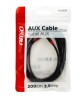 AMC-03270/AM - ΚΑΛΩΔΙΟ ΣΥΝΔΕΣΗΣ AUX MINI JACK>JACK 3,5mm 250cm ΑMiO - 1 TEM. ΚΑΛΩΔΙΟ ΣΥΝΔΕΣΗΣ AUX MINI JACK>JACK 3,5mm 250cm ΑMiO - 1 TEM.