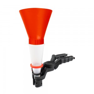 Amio - ΧΩΝΙ ΠΛΗΡΩΣΗΣ ΛΑΔΙΟΥ ΜΕ ΡΥΘΜΙΖΟΜΕΝΗ ΛΑΒΗ ΣΤΕΡΕΩΣΗΣ & ΔΙΑΦΑΝΟ ΘΑΛΑΜΟ 125mm (ΥΛΙΚΟ ΝΑΥΛΟΝ/PP) - 1 TEM. (03278/AM)