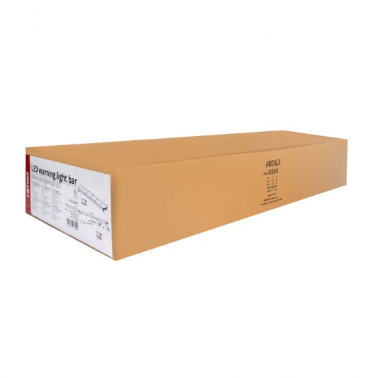 AMC-03343/AM - ΣΤΡΟΜΠΟ ΜΠΑΡΑ 12/24V 51 ΧΡΗΣΕΩΝ 132xSMD ΠΟΡΤΟΚΑΛΙ LED 38 ΣΤΡΟΜΠΟ ΜΠΑΡΑ 12/24V 51 ΧΡΗΣΕΩΝ 132xSMD ΠΟΡΤΟΚΑΛΙ LED 38