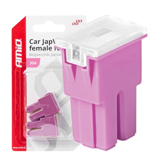 AMC-03389/AM - ΑΣΦΑΛΕΙΕΣ JapVal PAL ΘΗΛΥΚΕΣ 30A ΣΕ ΡΟΖ ΧΡΩΜΑ AMIO - 2 Τεμ. ΑΣΦΑΛΕΙΕΣ JapVal PAL ΘΗΛΥΚΕΣ 30A ΣΕ ΡΟΖ ΧΡΩΜΑ AMIO - 2 Τεμ.