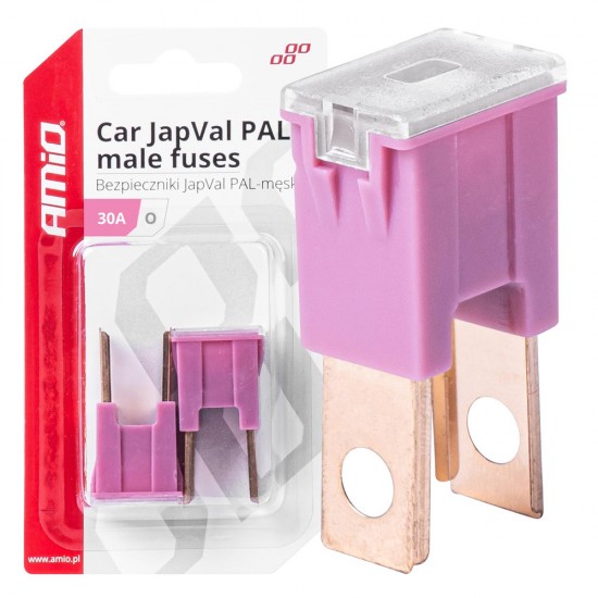 AMC-03397/AM - ΑΣΦΑΛΕΙΕΣ JapVal PAL O ΑΡΣΕΝΙΚΕΣ 30A ΣΕ ΡΟΖ ΧΡΩΜΑ AMIO - 2 Τεμ. ΑΣΦΑΛΕΙΕΣ JapVal PAL O ΑΡΣΕΝΙΚΕΣ 30A ΣΕ ΡΟΖ ΧΡΩΜΑ AMIO - 2 Τεμ.