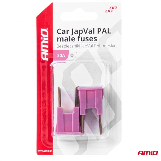 AMC-03397/AM - ΑΣΦΑΛΕΙΕΣ JapVal PAL O ΑΡΣΕΝΙΚΕΣ 30A ΣΕ ΡΟΖ ΧΡΩΜΑ AMIO - 2 Τεμ. ΑΣΦΑΛΕΙΕΣ JapVal PAL O ΑΡΣΕΝΙΚΕΣ 30A ΣΕ ΡΟΖ ΧΡΩΜΑ AMIO - 2 Τεμ.