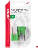 AMC-03398/AM - ΑΣΦΑΛΕΙΕΣ JapVal PAL O ΑΡΣΕΝΙΚΕΣ 40A ΣΕ ΠΡΑΣΙΝΟ ΧΡΩΜΑ AMIO - 2 Τεμ. ΑΣΦΑΛΕΙΕΣ JapVal PAL O ΑΡΣΕΝΙΚΕΣ 40A ΣΕ ΠΡΑΣΙΝΟ ΧΡΩΜΑ AMIO - 2 Τεμ.