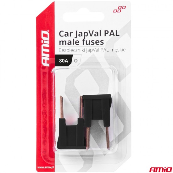 AMC-03402/AM - ΑΣΦΑΛΕΙΕΣ JapVal PAL O ΑΡΣΕΝΙΚΕΣ 80A ΣΕ ΜΑΥΡΟ ΧΡΩΜΑ AMIO - 2 Τεμ. ΑΣΦΑΛΕΙΕΣ JapVal PAL O ΑΡΣΕΝΙΚΕΣ 80A ΣΕ ΜΑΥΡΟ ΧΡΩΜΑ AMIO - 2 Τεμ.