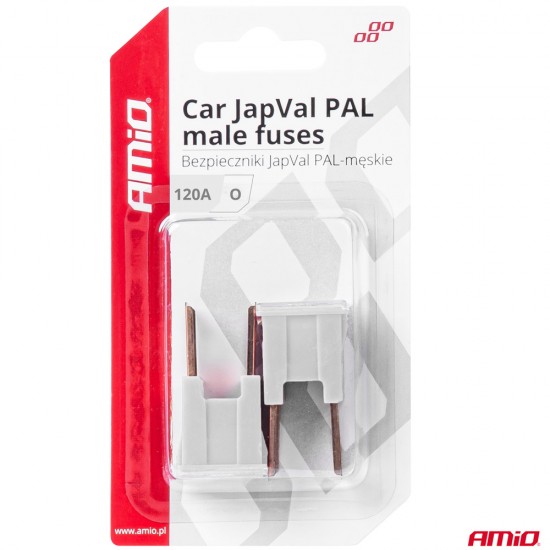 AMC-03404/AM - ΑΣΦΑΛΕΙΕΣ JapVal PAL O ΑΡΣΕΝΙΚΕΣ 120A ΣΕ ΓΚΡΙ ΧΡΩΜΑ AMIO - 2 Τεμ. ΑΣΦΑΛΕΙΕΣ JapVal PAL O ΑΡΣΕΝΙΚΕΣ 120A ΣΕ ΓΚΡΙ ΧΡΩΜΑ AMIO - 2 Τεμ.