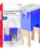 AMC-03411/AM - ΑΣΦΑΛΕΙΕΣ JapVal PAL U ΑΡΣΕΝΙΚΕΣ 100A ΣΕ ΜΠΛΕ ΧΡΩΜΑ AMIO - 2 Τεμ. ΑΣΦΑΛΕΙΕΣ JapVal PAL U ΑΡΣΕΝΙΚΕΣ 100A ΣΕ ΜΠΛΕ ΧΡΩΜΑ AMIO - 2 Τεμ.