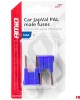 AMC-03411/AM - ΑΣΦΑΛΕΙΕΣ JapVal PAL U ΑΡΣΕΝΙΚΕΣ 100A ΣΕ ΜΠΛΕ ΧΡΩΜΑ AMIO - 2 Τεμ. ΑΣΦΑΛΕΙΕΣ JapVal PAL U ΑΡΣΕΝΙΚΕΣ 100A ΣΕ ΜΠΛΕ ΧΡΩΜΑ AMIO - 2 Τεμ.