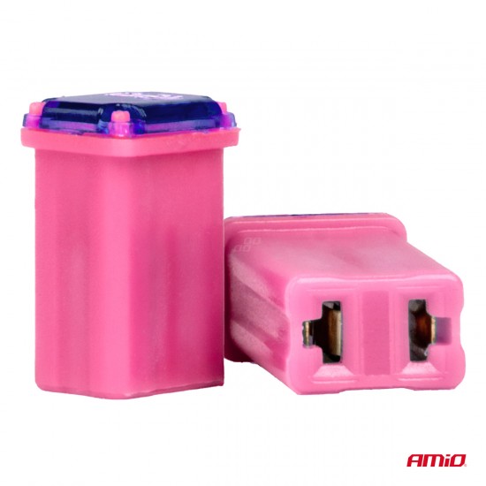 AMC-03460/AM - ΑΣΦΑΛΕΙΕΣ JapVal PAL ΜICRO 11mm ΘΗΛΥΚΕΣ 30A ΣΕ ΡΟΖ ΧΡΩΜΑ AMIO - 2 Τεμ. ΑΣΦΑΛΕΙΕΣ JapVal PAL ΜICRO 11mm ΘΗΛΥΚΕΣ 30A ΣΕ ΡΟΖ ΧΡΩΜΑ AMIO - 2 Τεμ.