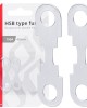 AMC-03504/AM - ΑΣΦΑΛΕΙΕΣ FLAT 42mm 150A AMIO - 2 Τεμ. ΑΣΦΑΛΕΙΕΣ FLAT 42mm 150A AMIO - 2 Τεμ.