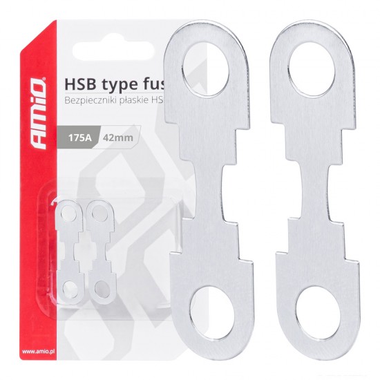 AMC-03505/AM - ΑΣΦΑΛΕΙΕΣ FLAT 42mm 175A AMIO - 2 Τεμ. ΑΣΦΑΛΕΙΕΣ FLAT 42mm 175A AMIO - 2 Τεμ.