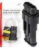 AMC-03519/AM - ΣΥΝΔΕΣΜΟΣ ΚΑΛΩΔΙΩΝ ΜΕ ΑΡΣΕΝΙΚΗ & ΘΗΛΥΚΗ ΦΙΣΑ ΣΥΝΔΕΣΗΣ 3PIN ΑΔΙΑΒΡΟΧΟΣ IP67 ΑΜΙΟ - 1 ΤΕΜ. ΣΥΝΔΕΣΜΟΣ ΚΑΛΩΔΙΩΝ ΜΕ ΑΡΣΕΝΙΚΗ & ΘΗΛΥΚΗ ΦΙΣΑ ΣΥΝΔΕΣΗΣ 3PIN ΑΔΙΑΒΡΟΧΟΣ IP67 ΑΜΙΟ - 1 ΤΕΜ.